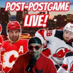 NJ Devils vs. Calgary Flames Post-Postgame LIVE! 1/19/26 DEVILS WIN 2-1 IN OT! NEMMMMOOO!