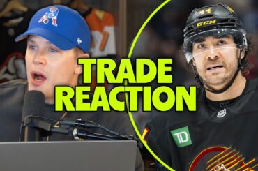 Reacting to Kiefer Sherwood's trade to the Sharks