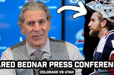 Jared Bednar Praises Scott Wedgewood & More After Avs WIN 13th Straight Home Game vs Utah