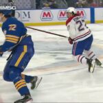 Tage Thompson Scores After Huge Collision With Alexander Romanov