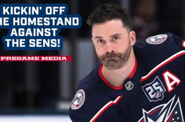 KICKIN' OFF THE HOMESTAND AGAINST THE SENS! Erik Gudbranson and HC Rick Bowness | Pregame Media