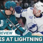 Sharks vs. Lightning PREVIEW – Can Celebrini and Askarov SHOCK Tampa Bay’s NHL Juggernaut?