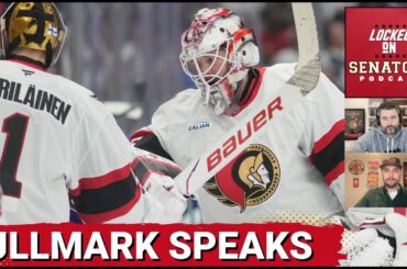 Ottawa Senators vs Columbus Blue Jackets Preview, Leevi Meriläinen To AHL + Linus Ullmark Speaks