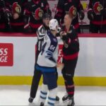 🚨 Logan Stanley has been suspended for one game for roughing Brady Tkachuk