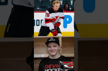 NJ Devils Lenni Hameenaho Makes NHL Debut #njdevils #shortsvideo #short #shorts #shortvideo