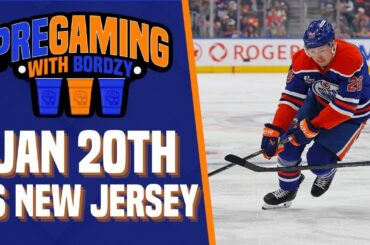 TRISTAN JARRY AND THE EDMONTON OILERS HOST THE NEW JERSEY DEVILS | PREGAMING WITH BORDZY