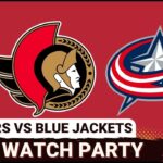 LIVE: Ottawa Senators vs Columbus Blue Jackets - NHL Watch Party - January 20, 2026