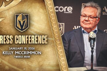 Kelly McCrimmon Press Conference | Jan. 19, 2026