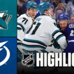 Sharks vs. Lightning | NHL Highlights | January 20, 2026
