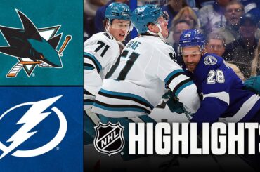 Sharks vs. Lightning | NHL Highlights | January 20, 2026
