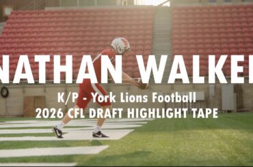 Nathan Walker K/P - 2026 CFL Draft Tape