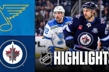 Blues vs. Jets | NHL Highlights | January 20, 2026