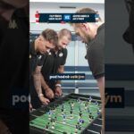 Fotbal na stole.⚽️ Kdo z hráčů Motoru má rychlejší ruce?