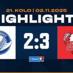 Highlights | HC Vítkovice Ridera vs. HC Olomouc 2:3 | 02.11.2025