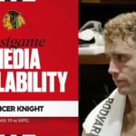 "It was really cool to see the fans honor him." | Spencer Knight Postgame 1.19.26