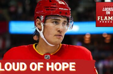 CLOUDY: Zach Whitecloud DEBUTS for Calgary Flames in loss to New Jersey Devils on Simon Nemec goal