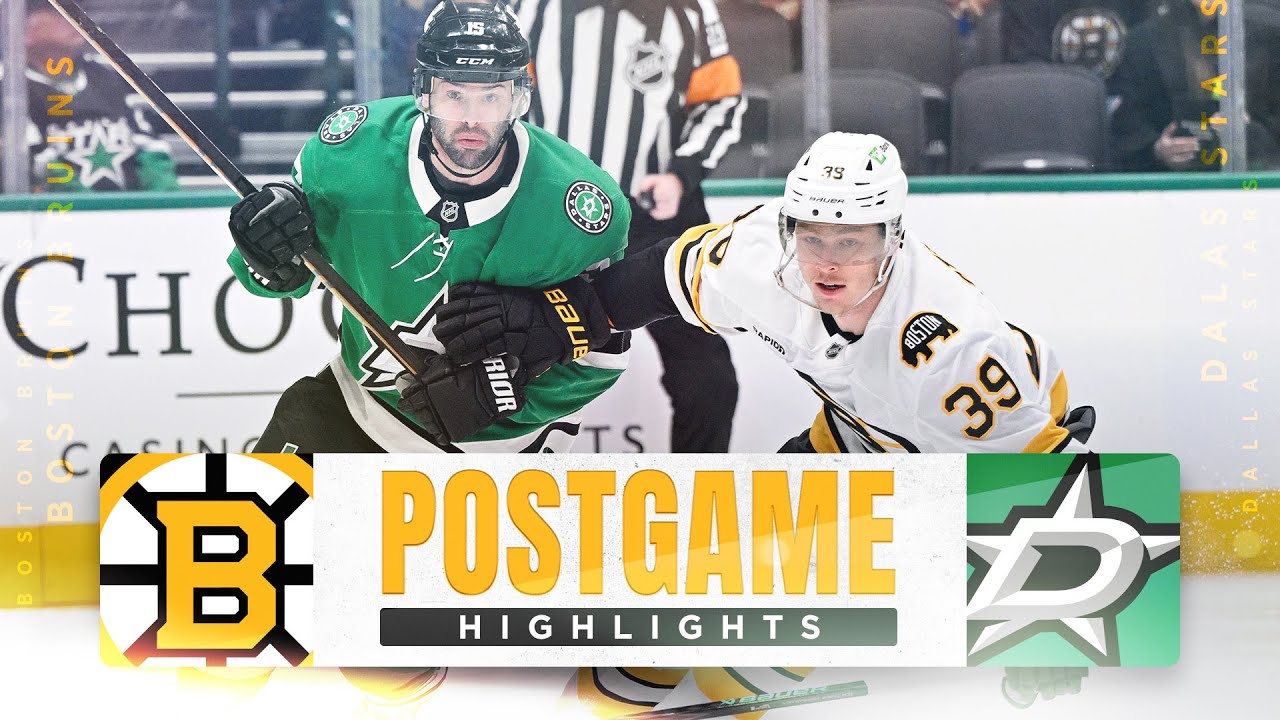CONDENSED GAME: Boston Bruins vs. Dallas Stars - 1/20/2026