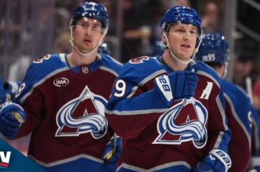 Avalanche's Nathan MacKinnon And Martin Necas Combine For A Sweet Give-And-Go Goal