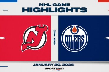 NHL Highlights | Devils vs. Oilers - January 20, 2026