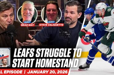 Maple Leafs Struggle To Start Crucial Homestand | Real Kyper & Bourne