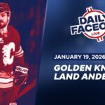 Vegas Lands Rasmus Andersson in Trade With Flames | Daily Faceoff Live