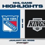 NHL Highlights | Rangers vs. Kings - January 20, 2026
