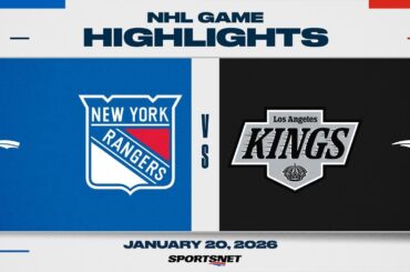 NHL Highlights | Rangers vs. Kings - January 20, 2026