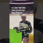 Nikolaj Ehlers is always down to swap the hockey gear for candy 😂🍬 | #shorts