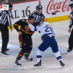 Ian Cole vs Milan Lucic Jan 21, 2023