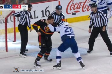 Ian Cole vs Milan Lucic Jan 21, 2023