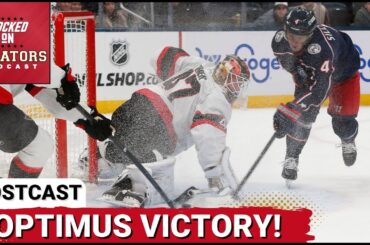 POST CAST: JAMES REIMER NEAR PERFECT IN OTTAWA SENATORS HUGE WIN VS COLUMBUS BLUE JACKETS