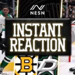 INSTANT REACTION: Stars Snap Bruins 6-Game Win Streak
