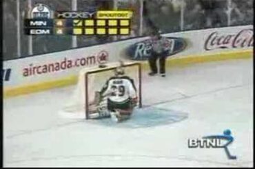 Sam Gagner's first NHL SHOOTOUT goal  2007