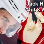 Dahlin Returns, Jack Hughes Out 8 Weeks, Schaefer Sets a Record, Battered Bolts