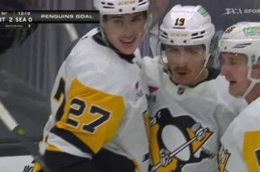 Connor Dewar double l'avance des Penguins en désavantage numérique