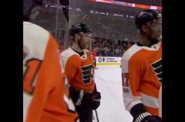 Don’t ever leave Claude Giroux hangin...!!!-)
