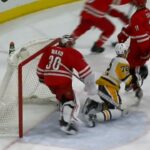 Ward gets away with vicious slash on Hornqvist