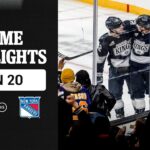 HIGHLIGHTS: New York Rangers vs LA Kings | 01.20.26