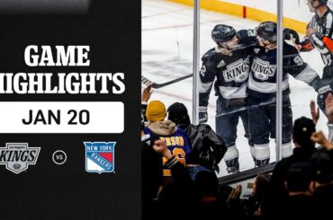 HIGHLIGHTS: New York Rangers vs LA Kings | 01.20.26