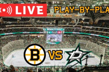 LIVE: Boston Bruins VS Dallas Stars PART 2 Commentary/Scoreboard!! #nhlbruins