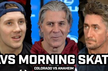 Jared Bednar on Nichushkin's Availability & Avs Room READY Before Game vs Anaheim Ducks