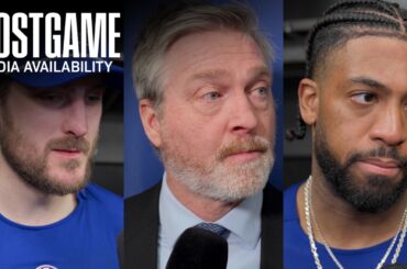 New York Islanders Postgame Availability | NYI at VAN