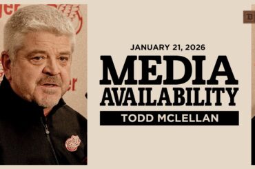 Todd McLellan Morning Skate Media | Jan. 21, 2026