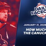 How Far Will the Vancouver Canucks Sell Off Go? | Daily Faceoff Live