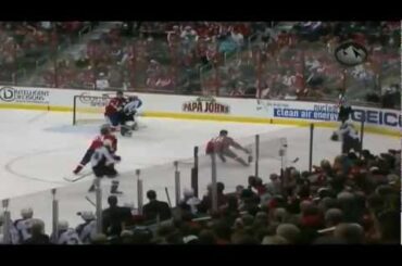 Kevin Shattenkirk feeds Paul Stastny 12/11/10 @ Washington