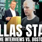 Jake Oettinger, Justin Hryckowian, Esa Lindell & Glen Gulutzan Recap Dallas Stars Win vs. Boston