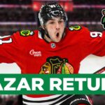How Does Frank Nazar’s RETURN From Injury Change the Chicago Blackhawk's Lineup? | CHGO Blackhawks