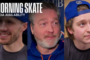 New York Islanders Morning Skate Availability | NYI at SEA