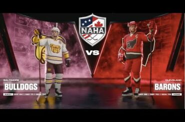NAHA 2025-26 Season - Baltimore Bulldogs (5-3-3) @ Cleveland Barons (4-5-0)