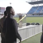 Akanyirige family reacts to Jacob's name on Avaya Stadium scoreboard